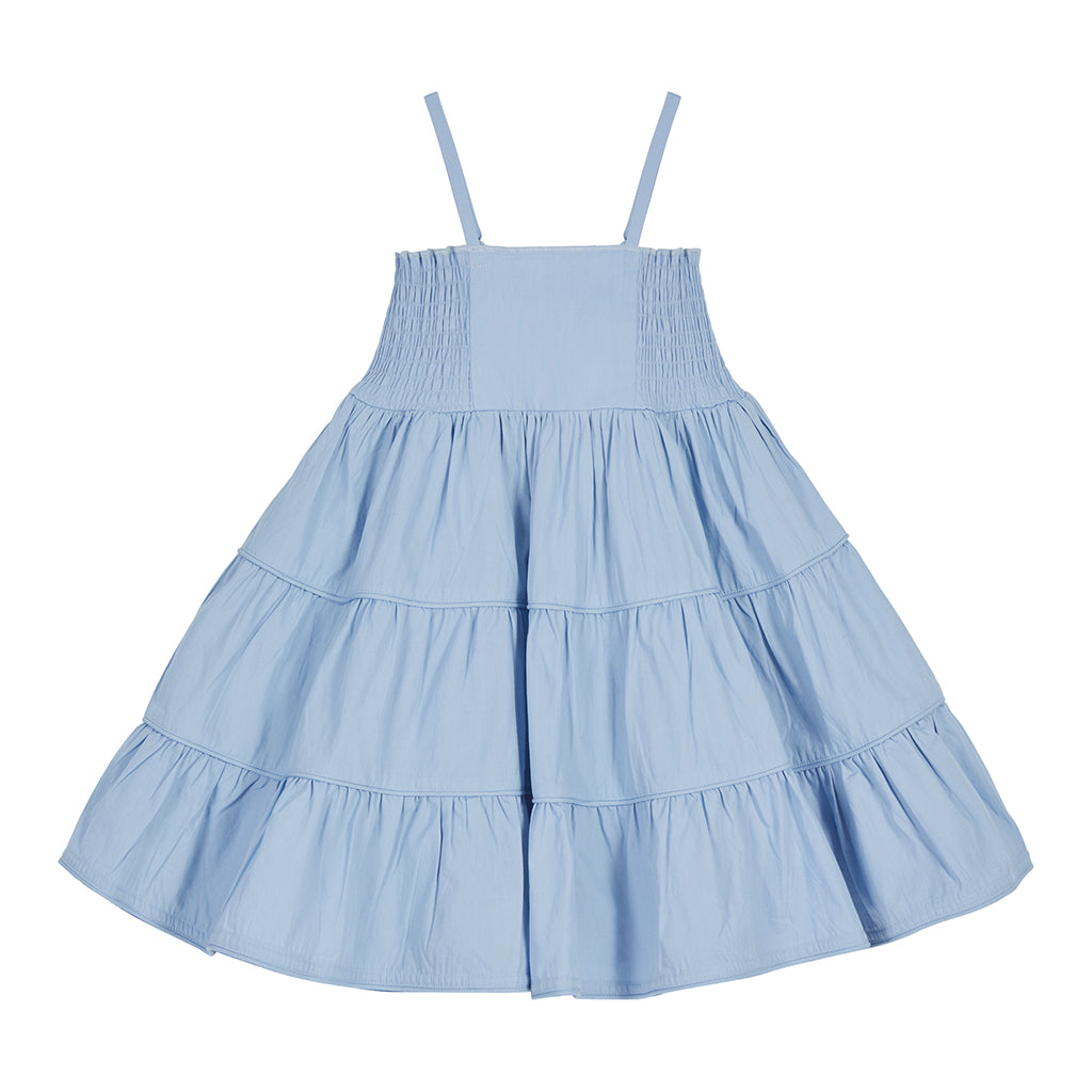 FRANKA dress - sky blue - HOWTOKiSSAFROG