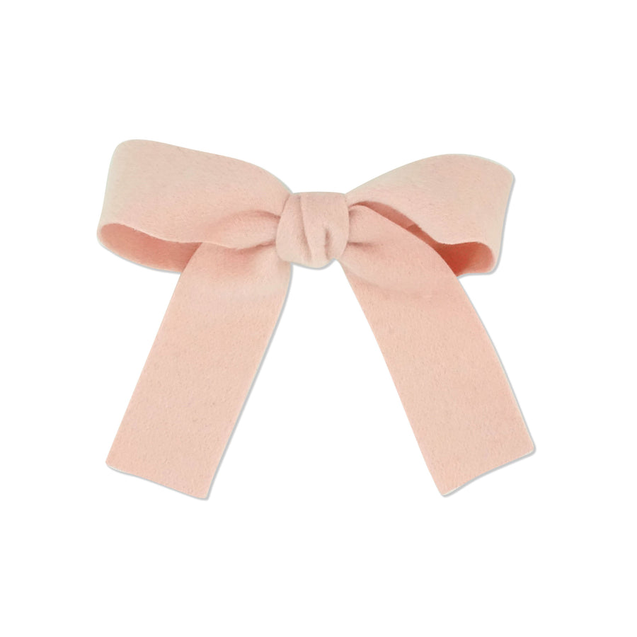 Ribbon Bow Clip - baby pink Milk X Soda - HOWTOKiSSAFROG