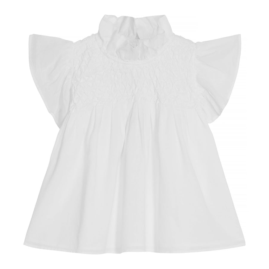 GAIA blouse  - white - HOWTOKiSSAFROG