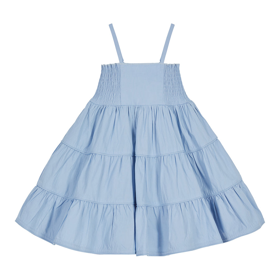 FRANKA dress - sky blue - HOWTOKiSSAFROG
