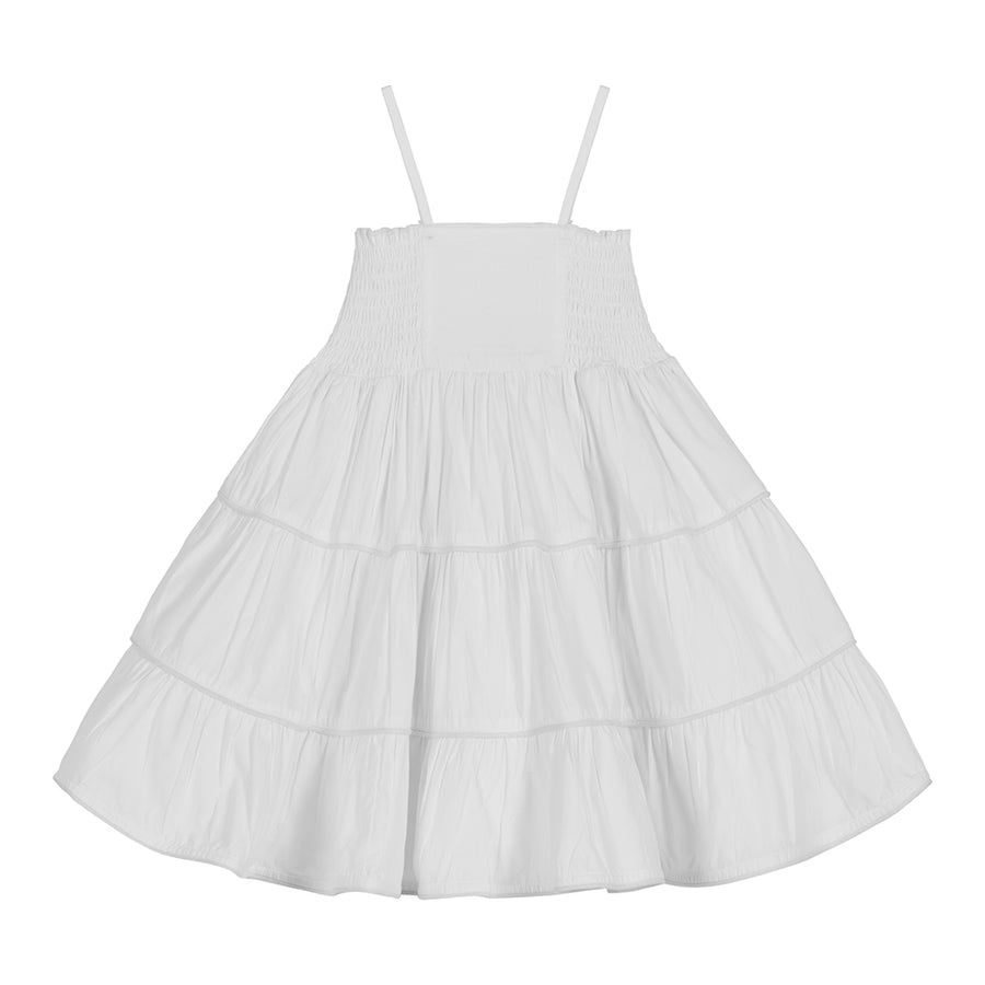 FRANKA dress - white - HOWTOKiSSAFROG