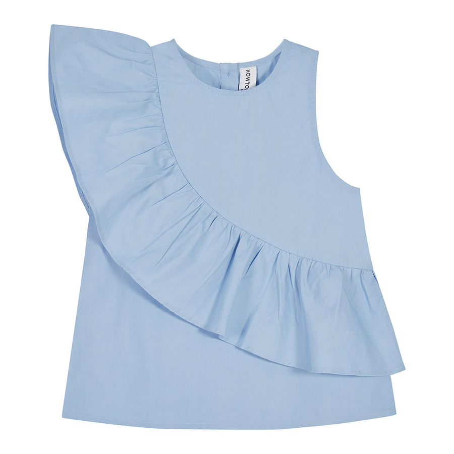 GIA top - sky blue - HOWTOKiSSAFROG