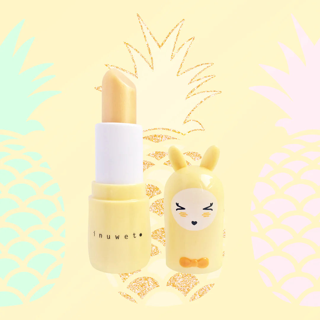 Bunny Lipbalm Pineapple - Inuwet - HOWTOKiSSAFROG