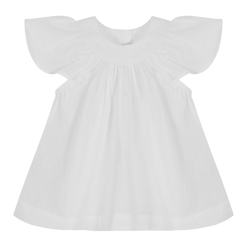 LOLA baby dress - white