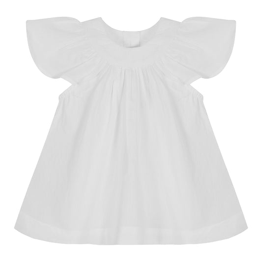 LOLA baby dress - white