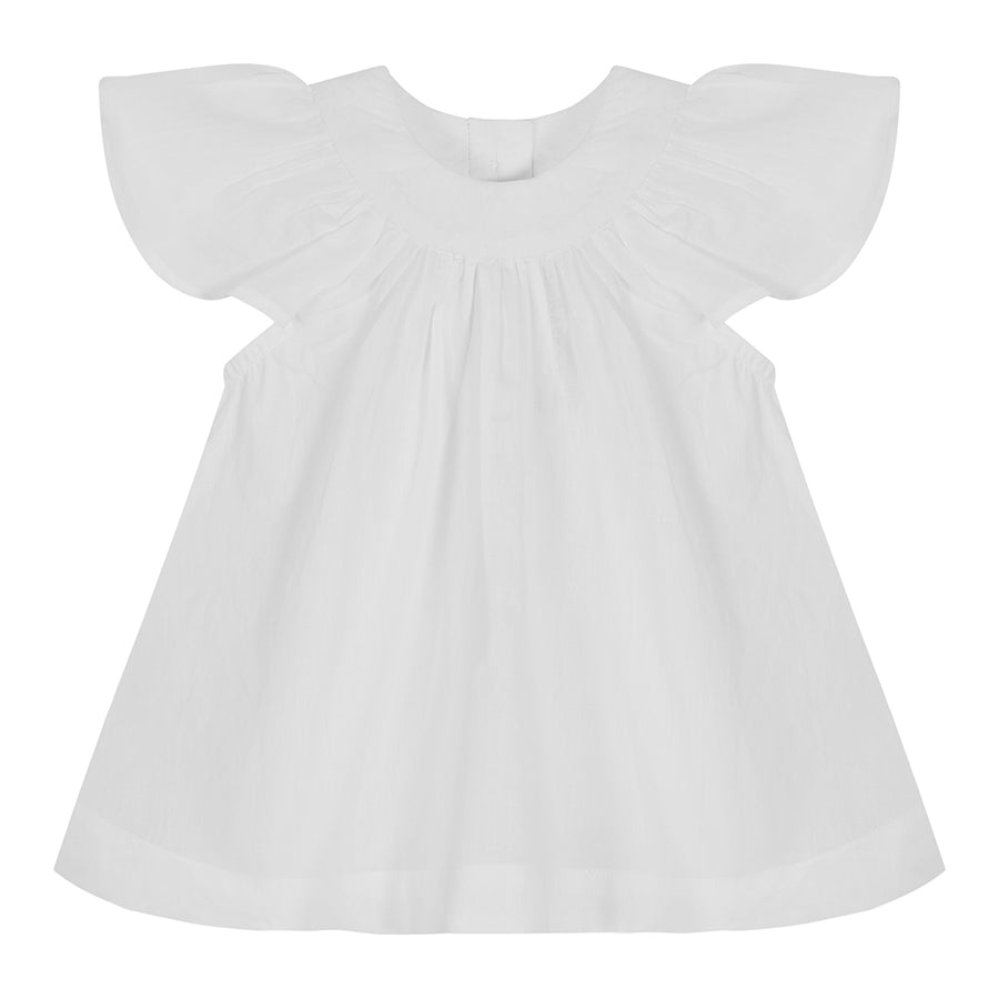 LOLA baby dress - white