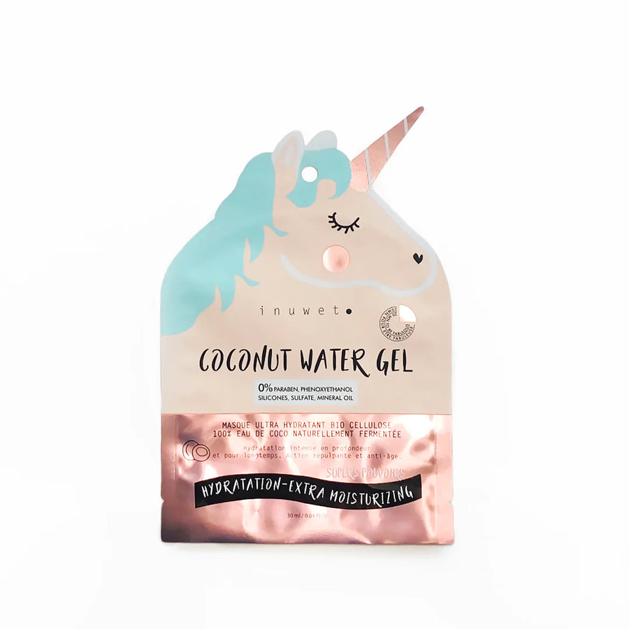 Coconut Water Gel Mask - Hydration - Inuwet - HOWTOKiSSAFROG