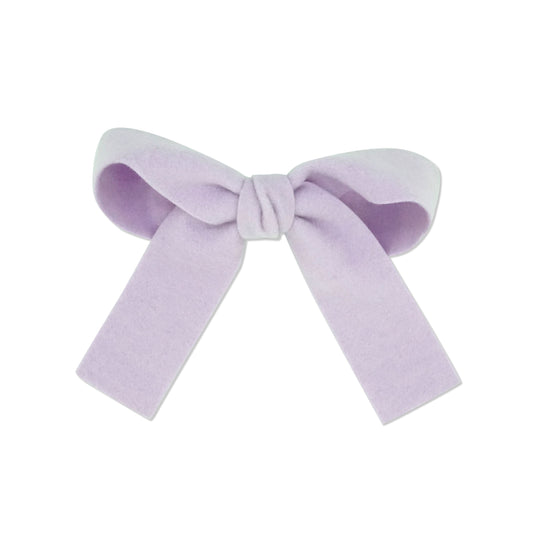 Ribbon Bow Clip - lilac Milk X Soda - HOWTOKiSSAFROG