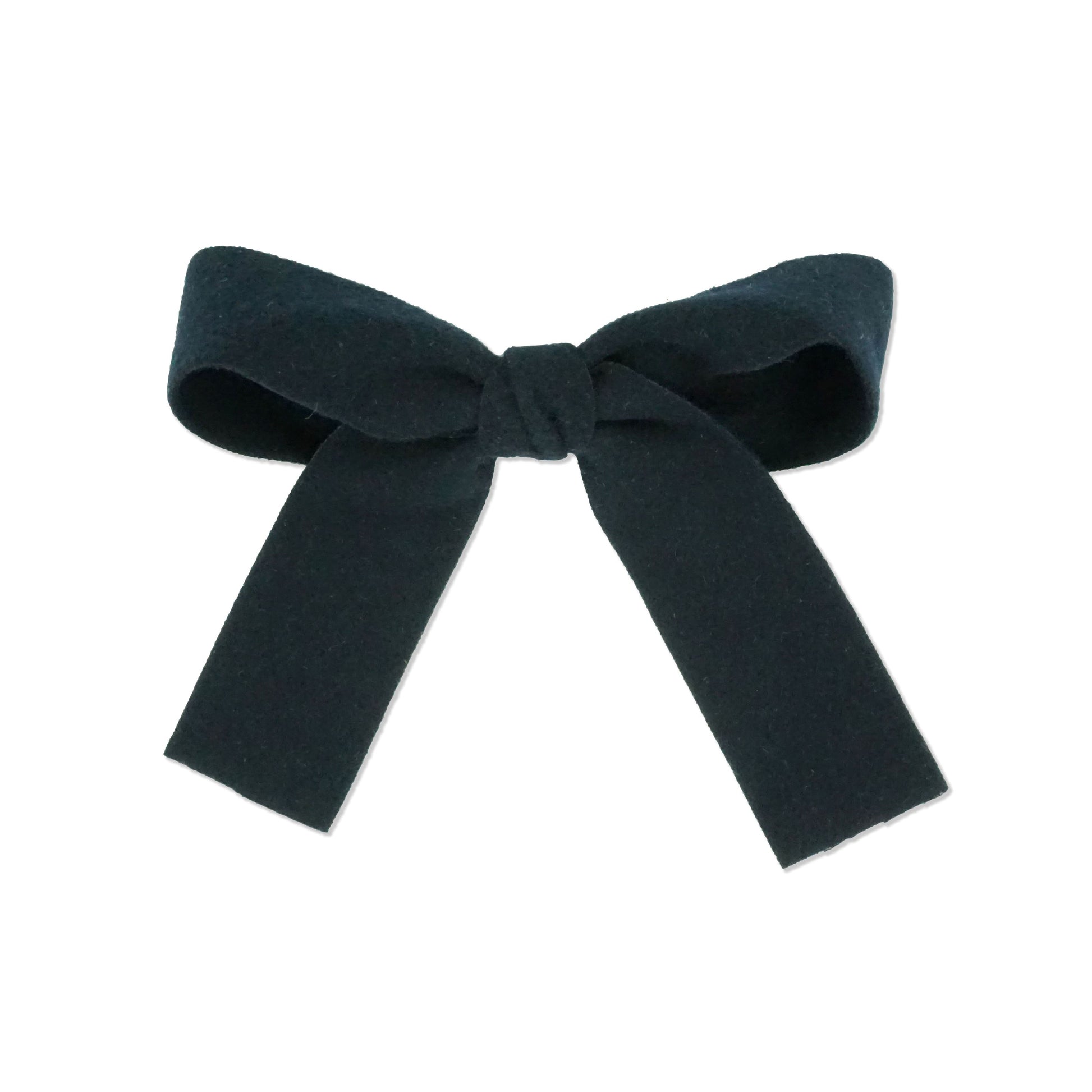 Ribbon Bow Clip - navy Milk X Soda - HOWTOKiSSAFROG