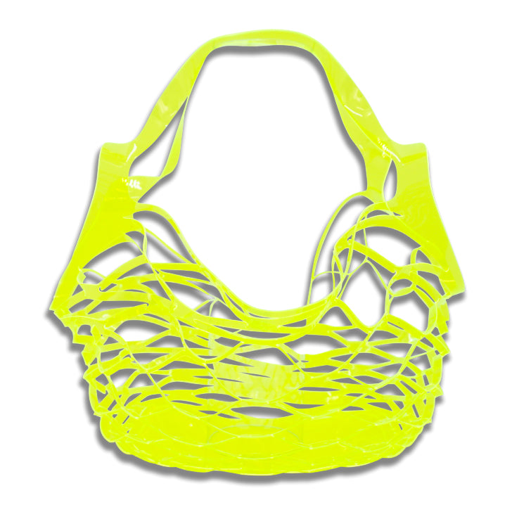 BEACH PVC BAG - neon yellow Milk x Soda - HOWTOKiSSAFROG