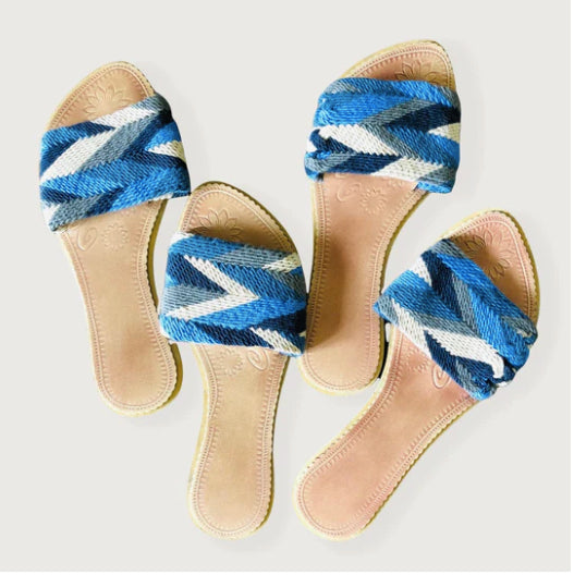 Azula Summer Sandals - blue - HOWTOKiSSAFROG