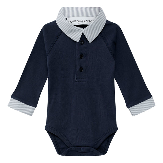 Body STYLE - navy/stripe - HOWTOKiSSAFROG