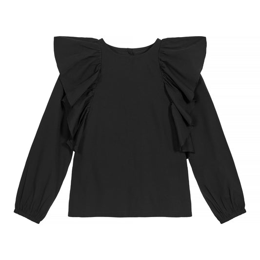 LIZZIE top - black - HOWTOKiSSAFROG