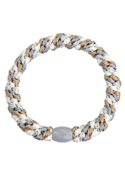 Knekki hairtie - beige/white - HOWTOKiSSAFROG