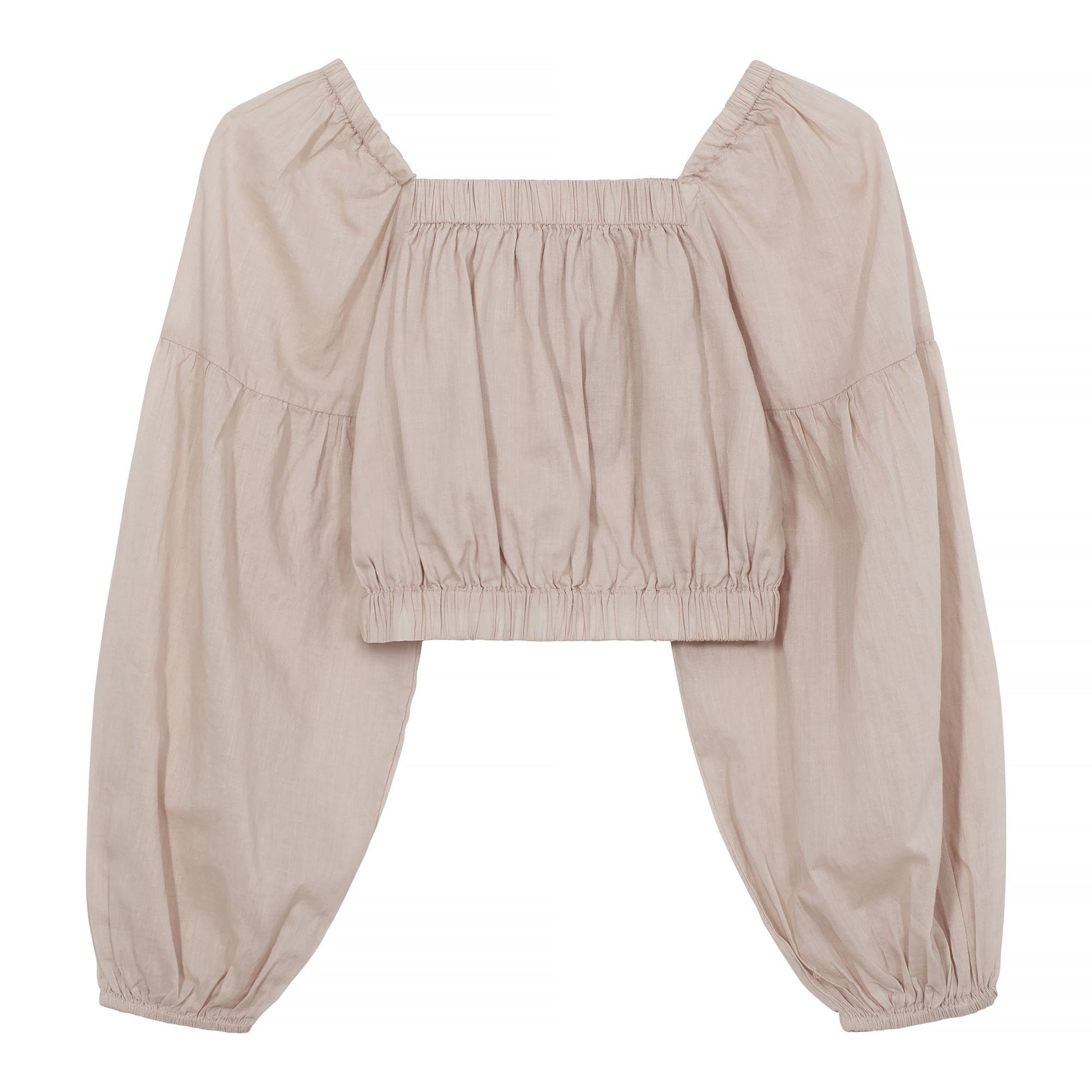 PUFI TOP - beige - HOWTOKiSSAFROG