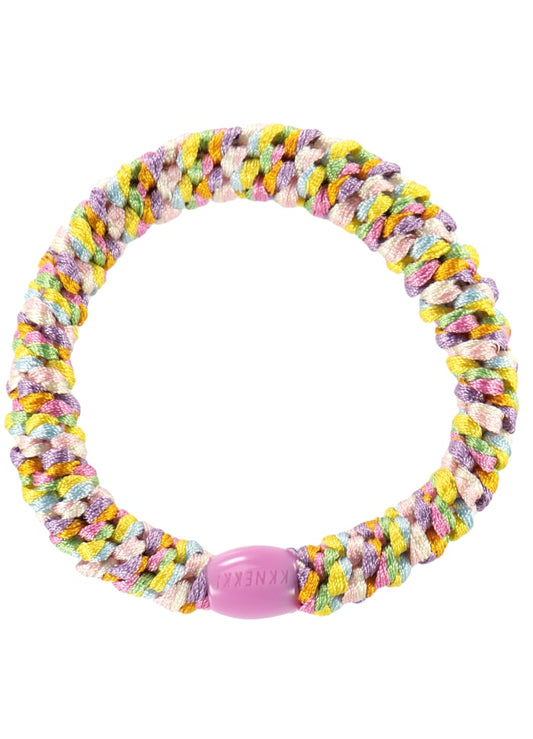 Knekki hairtie - rainbow pastel - HOWTOKiSSAFROG