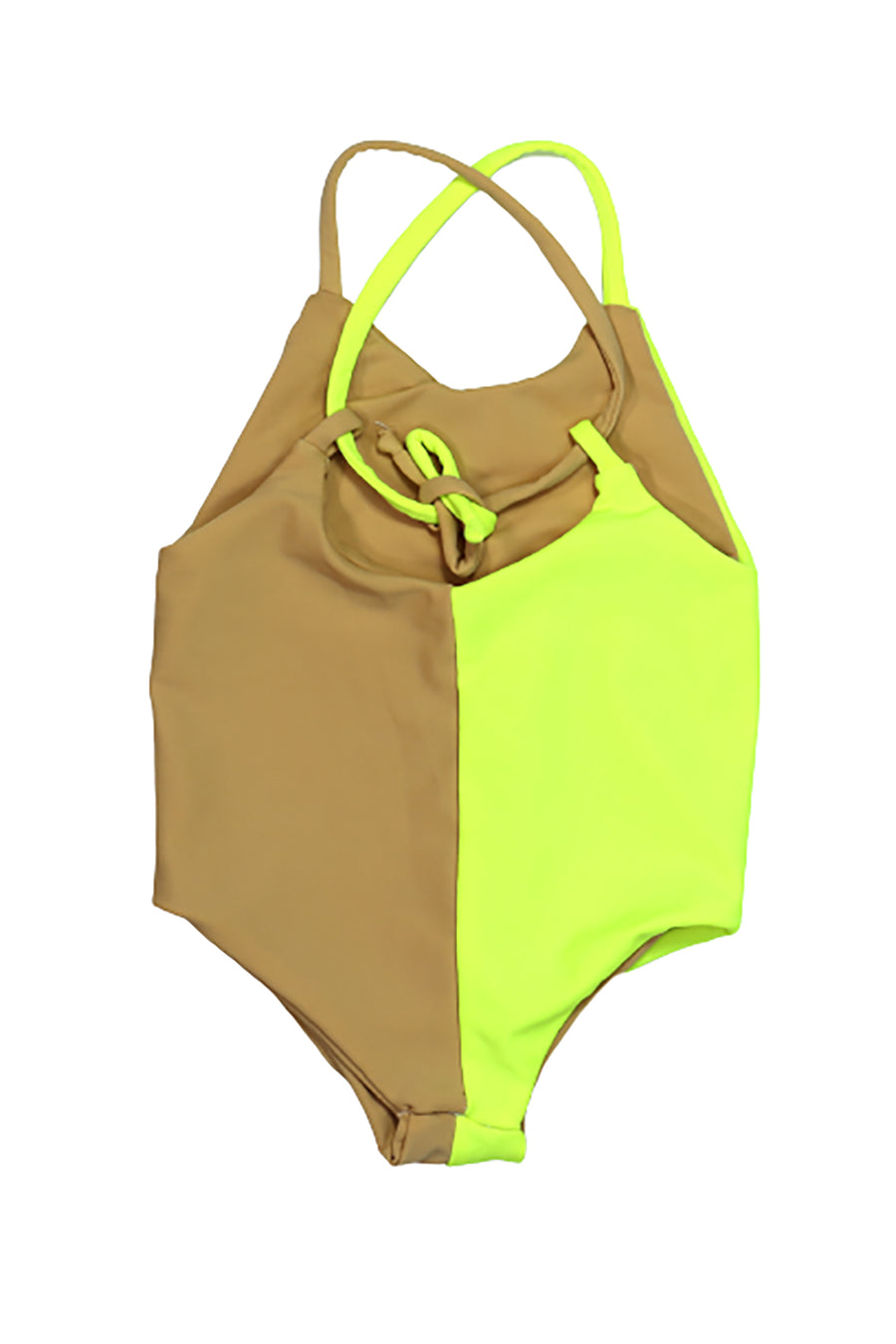 CELYNE  swimsuit  Neon yellow - HOLY SHE - HOWTOKiSSAFROG