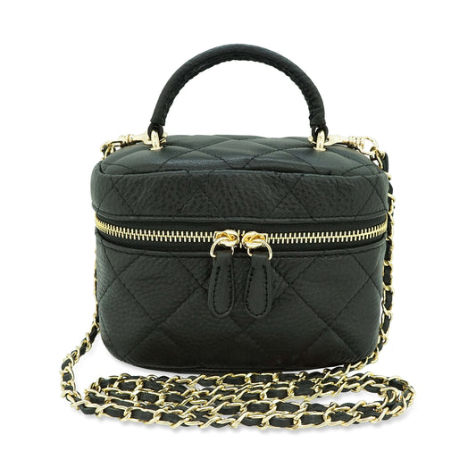 ESTELLE mini vanity BAG - black Milk x Soda - HOWTOKiSSAFROG