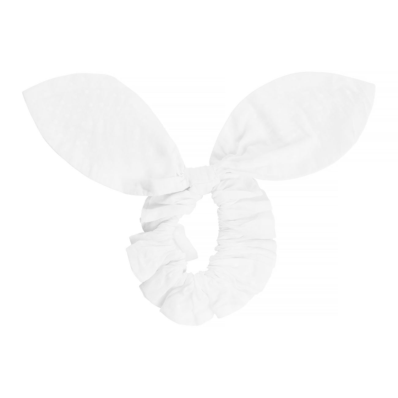 SCRUNCHIE - white - HOWTOKiSSAFROG