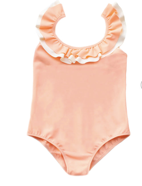 PENELOPE swimsuit - peach FOLPETTO - HOWTOKiSSAFROG